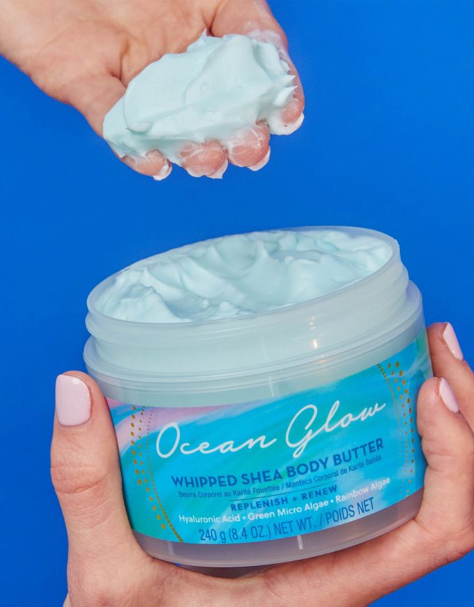 ocean glow whipped body butter