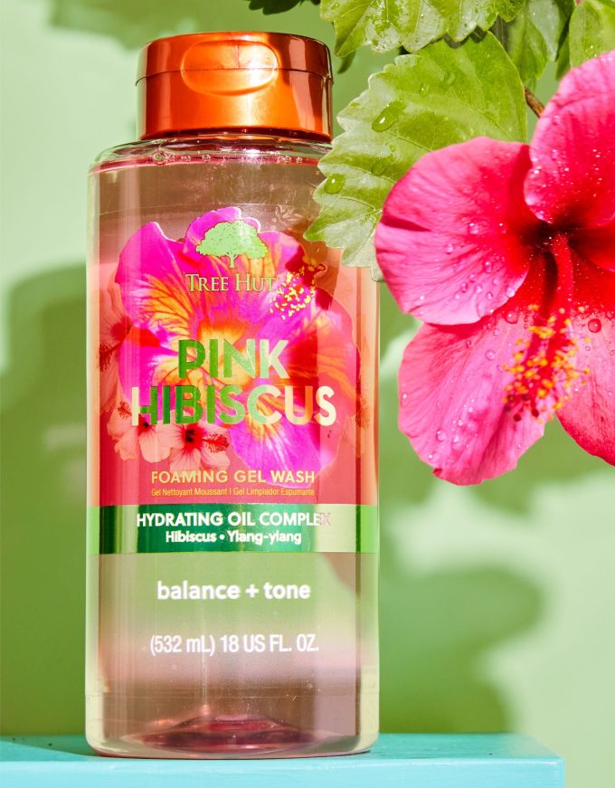 Pink Hibiscus Foaming Gel Wash